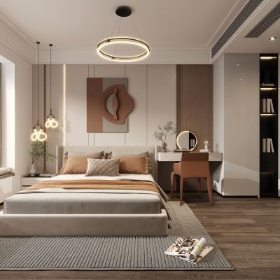 现代卧室