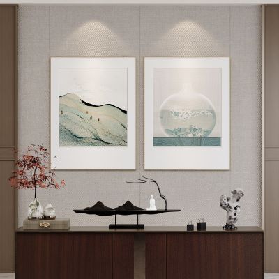 新中式挂画 装饰画 挂画组合 画 山水画 中式画