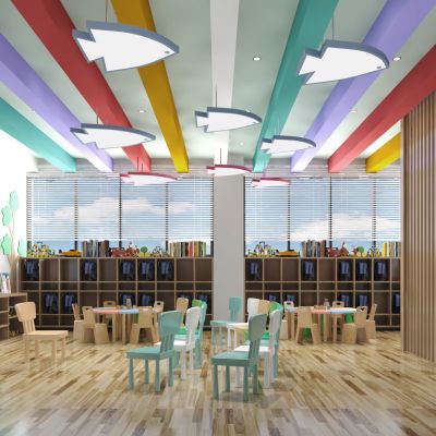 现代幼儿园教室