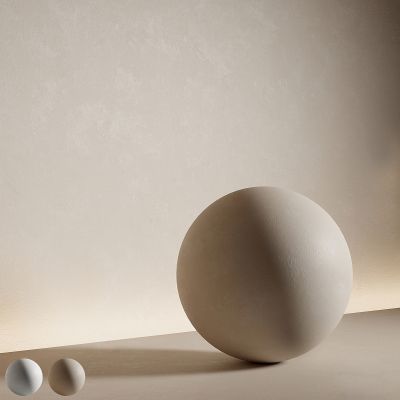 现代微水泥墙面