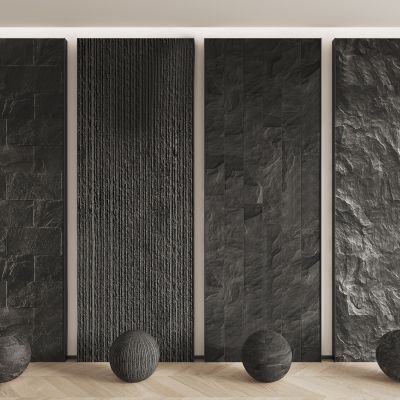 现代石材背景墙