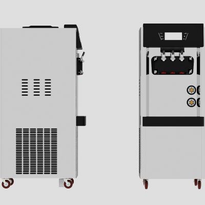 现代制冰机，冷冻机，饮料机，咖啡店奶茶店设备