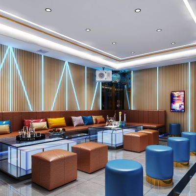 现代KTV酒吧包厢