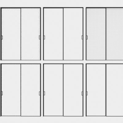 现代玻璃推拉门，厨房玻璃推拉门，平移门，阳台门
