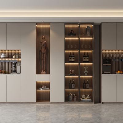 现代 酒柜