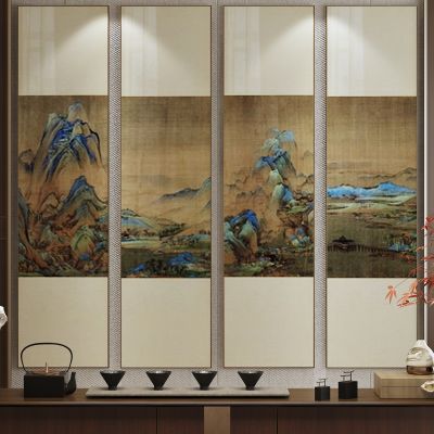 新中式挂画 装饰画 挂画组合 画 山水画 中式画