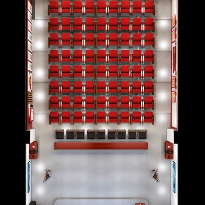 大学VR教室，VR眼镜，电影院椅子，党建形像墙，人物