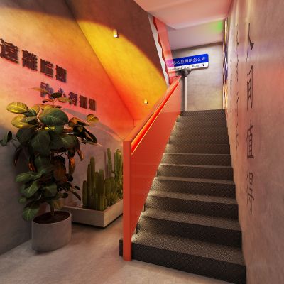 现代楼梯间