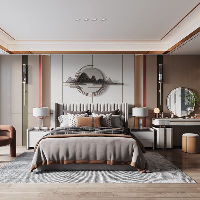 新中式卧室