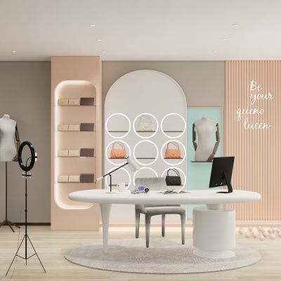 现代网红直播间