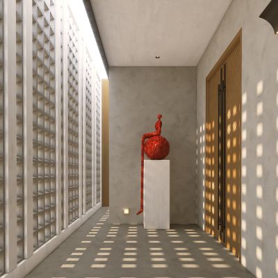 现代入户玄关过道