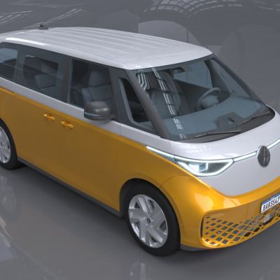 2023新款大众IDBuzz电动家庭露营车