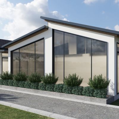 现代卫生间建筑