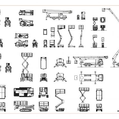 高空作业平台起重车合集