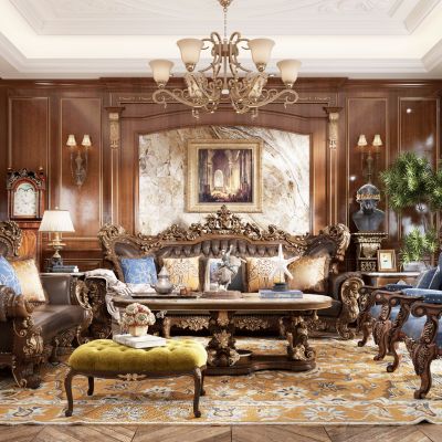 美式客厅