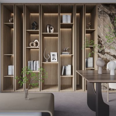 现代装饰柜 摆件