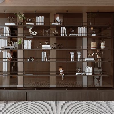 现代书架，置物架