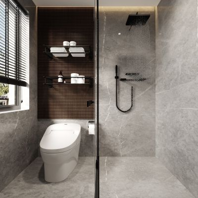 现代卫生间，卫生间