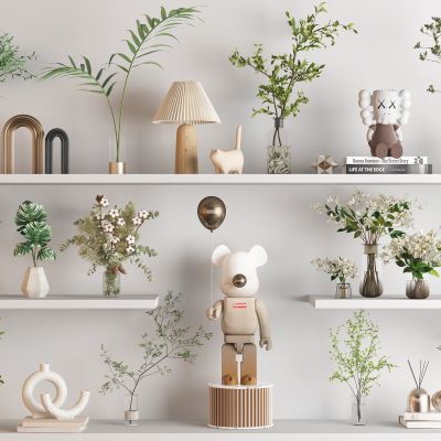 水生植物 花瓶花艺 插花 玻璃花瓶 花瓶摆件 绿植花卉 