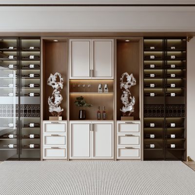 新中式酒柜