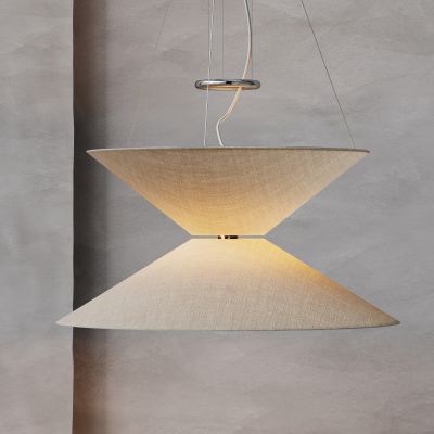 侘寂风吊灯 布艺吊灯