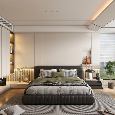 现代卧室