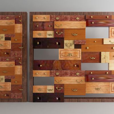 工业风屏风隔断