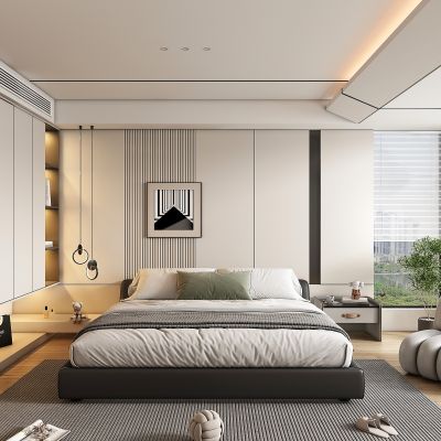 现代卧室