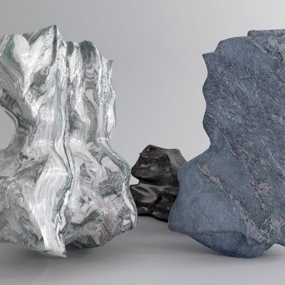 现代石头摆件