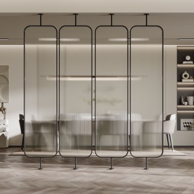 现代玻璃隔断
