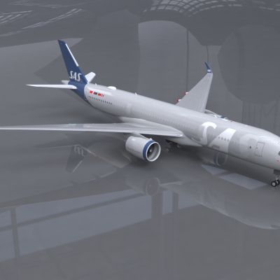 SAS空客A350-900飞机