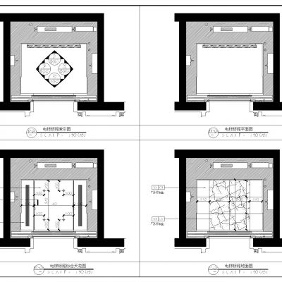 酒店高端电梯轿箱