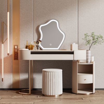 现代妆台妆椅组合