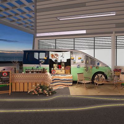 售卖车 摊位车 咖啡市集