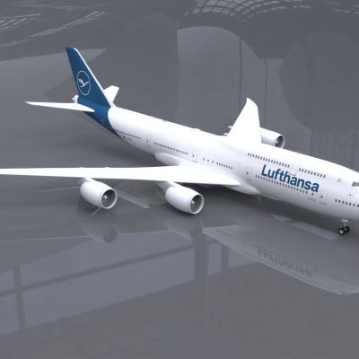 汉莎航空波音747飞机