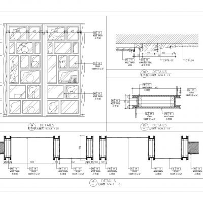 新中式装饰柜博古架