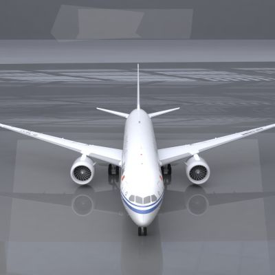 中国国际航空公司空客A350客机飞机