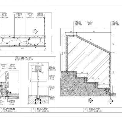 新中式室内楼梯大样图
