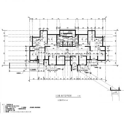 多高层住宅楼施工图