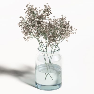 现代花瓶花艺组合