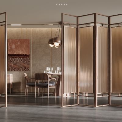 新中式屏风