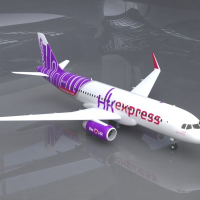 HK香港快运A320飞机简配版