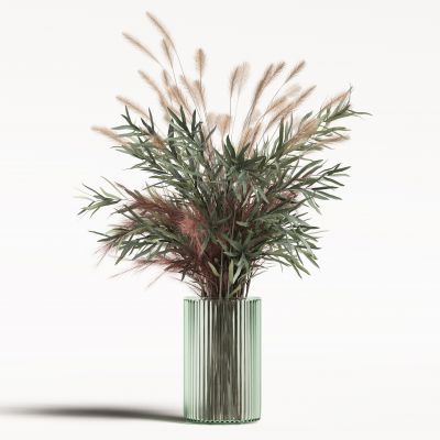 现代花瓶花艺组合