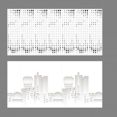 现代穿孔板 铝板 金属板