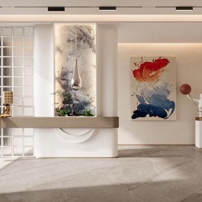 玄关屏风 隔断 玻璃砖