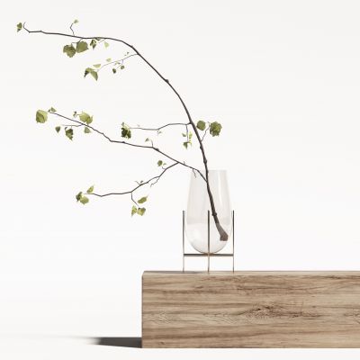 现代花瓶花艺组合