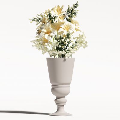 现代花瓶花艺组合