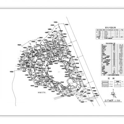 山地住宅建筑施工图