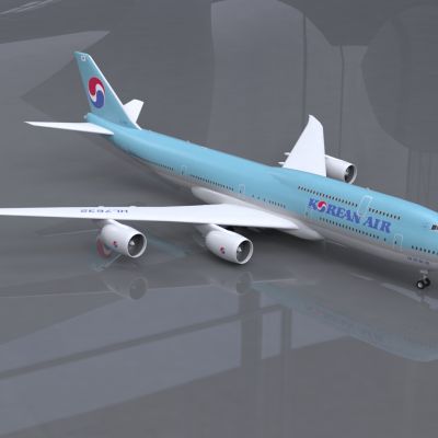 大韩航空대한항공波音 747飞机简配版