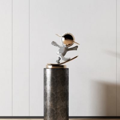 现代室内雕塑摆件